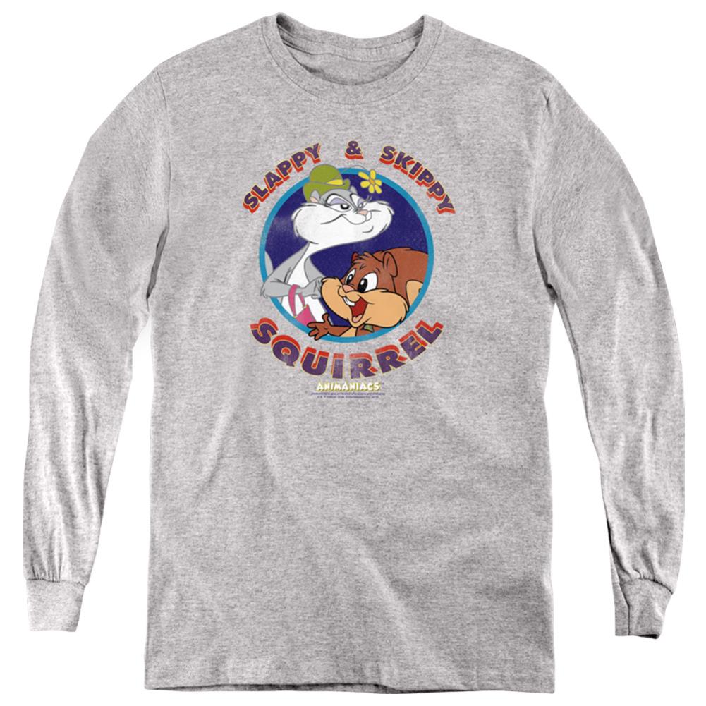 Animaniacs Slappy And Skippy Squirrel Youth Long-Sleeve T-Shirt