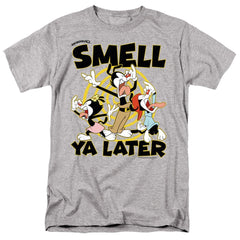 Animaniacs Smell Ya Later Men's 18/1 Cotton Short-Sleeve T-Shirt