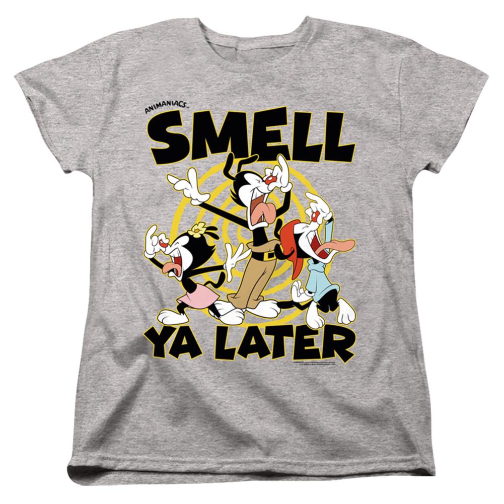 Animaniacs Smell Ya Later Women's 18/1 Cotton Short-Sleeve T-Shirt