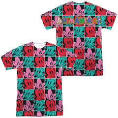 Animaniacs Squares (Front/Back Print) Men's Regular Fit Polyester Short-Sleeve T-Shirt