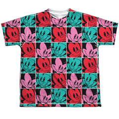 Animaniacs Squares Youth Regular Fit Poly Short-Sleeve T-Shirt