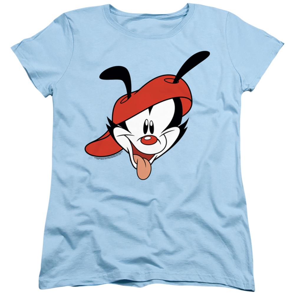 Animaniacs Wakko Head Women's 18/1 Cotton Short-Sleeve T-Shirt