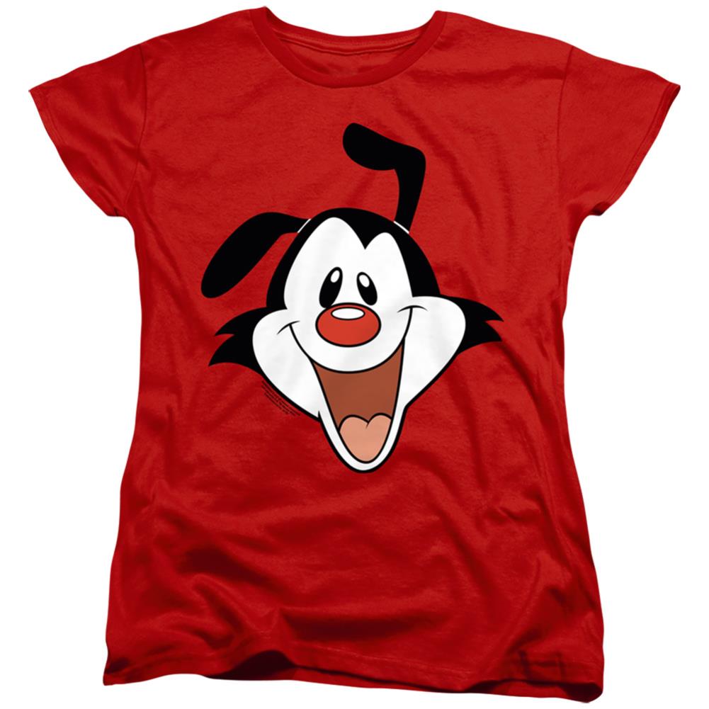 Animaniacs Yakko Head Women's 18/1 Cotton Short-Sleeve T-Shirt