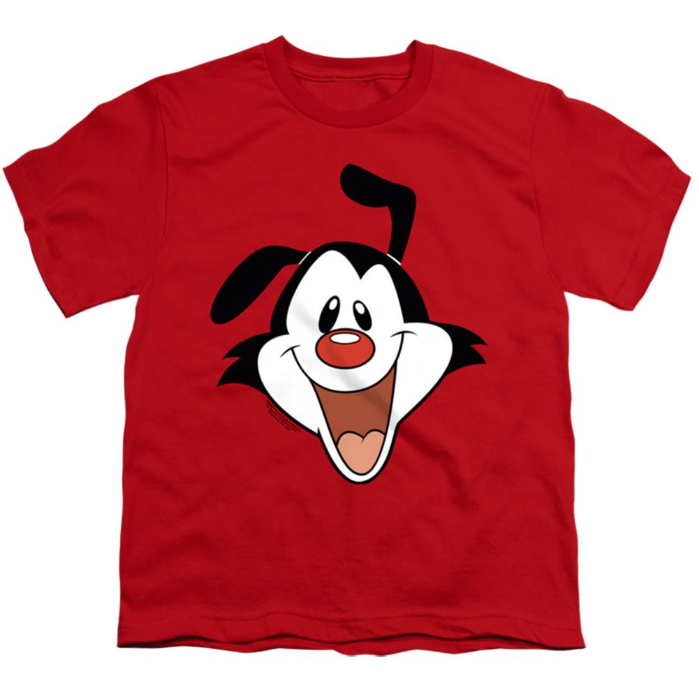 Animaniacs Yakko Head Youth 18/1 100% Cotton Short-Sleeve T-Shirt