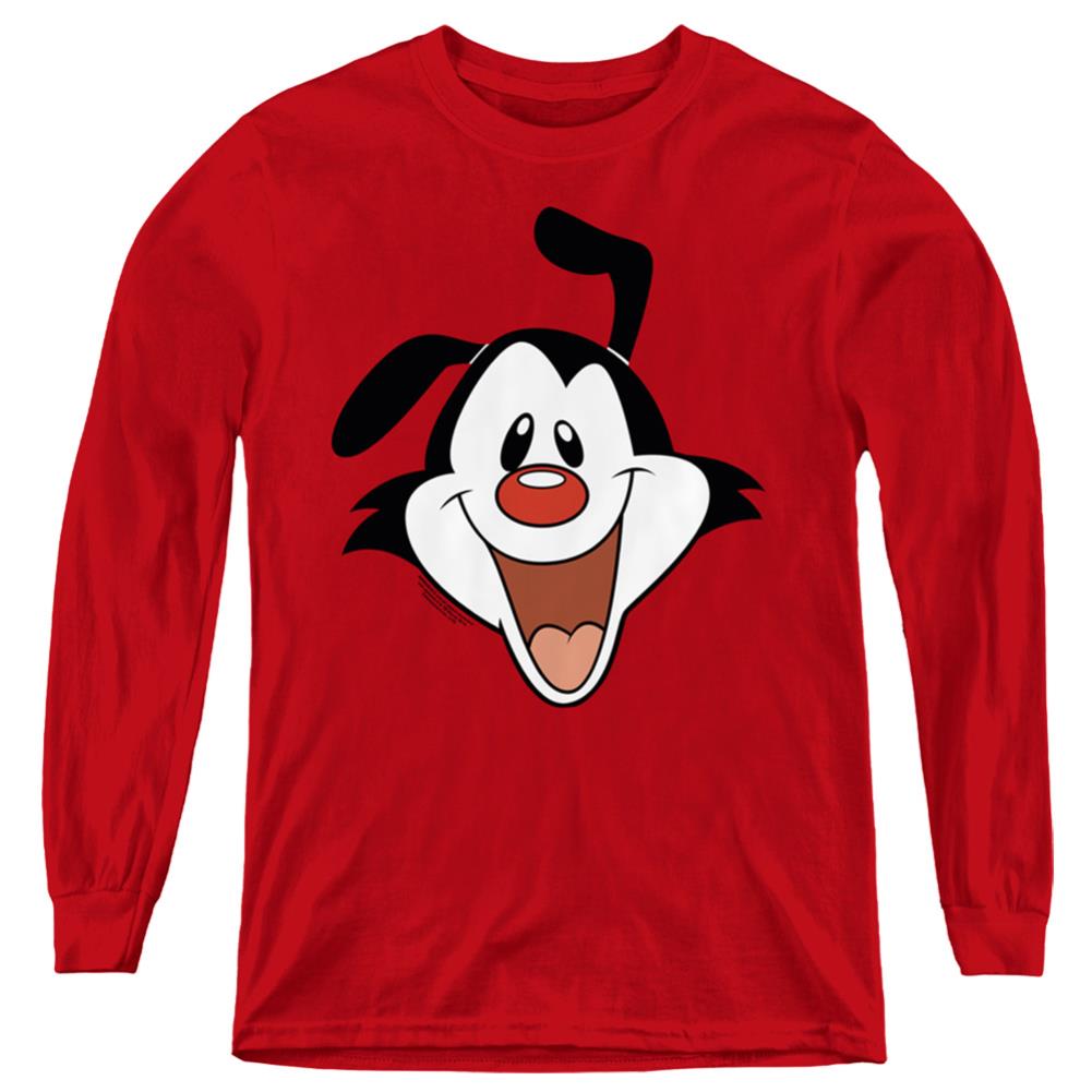Animaniacs Yakko Head Youth Long-Sleeve T-Shirt