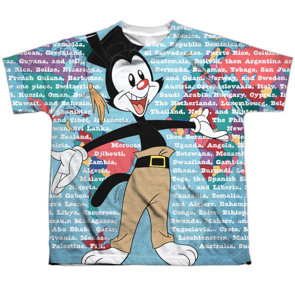 Animaniacs Yakko World Youth Regular Fit Poly Short-Sleeve T-Shirt