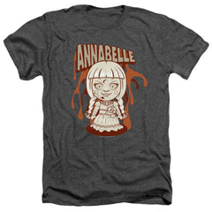 Annabelle Annabelle Illustration Men's 30/1 Heather 60 40 Poly Short-Sleeve T-Shirt