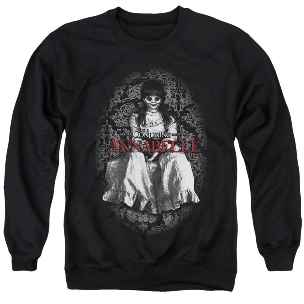 Annabelle Annabelle Men's Crewneck 50 50 Poly Long-Sleeve T-Shirt