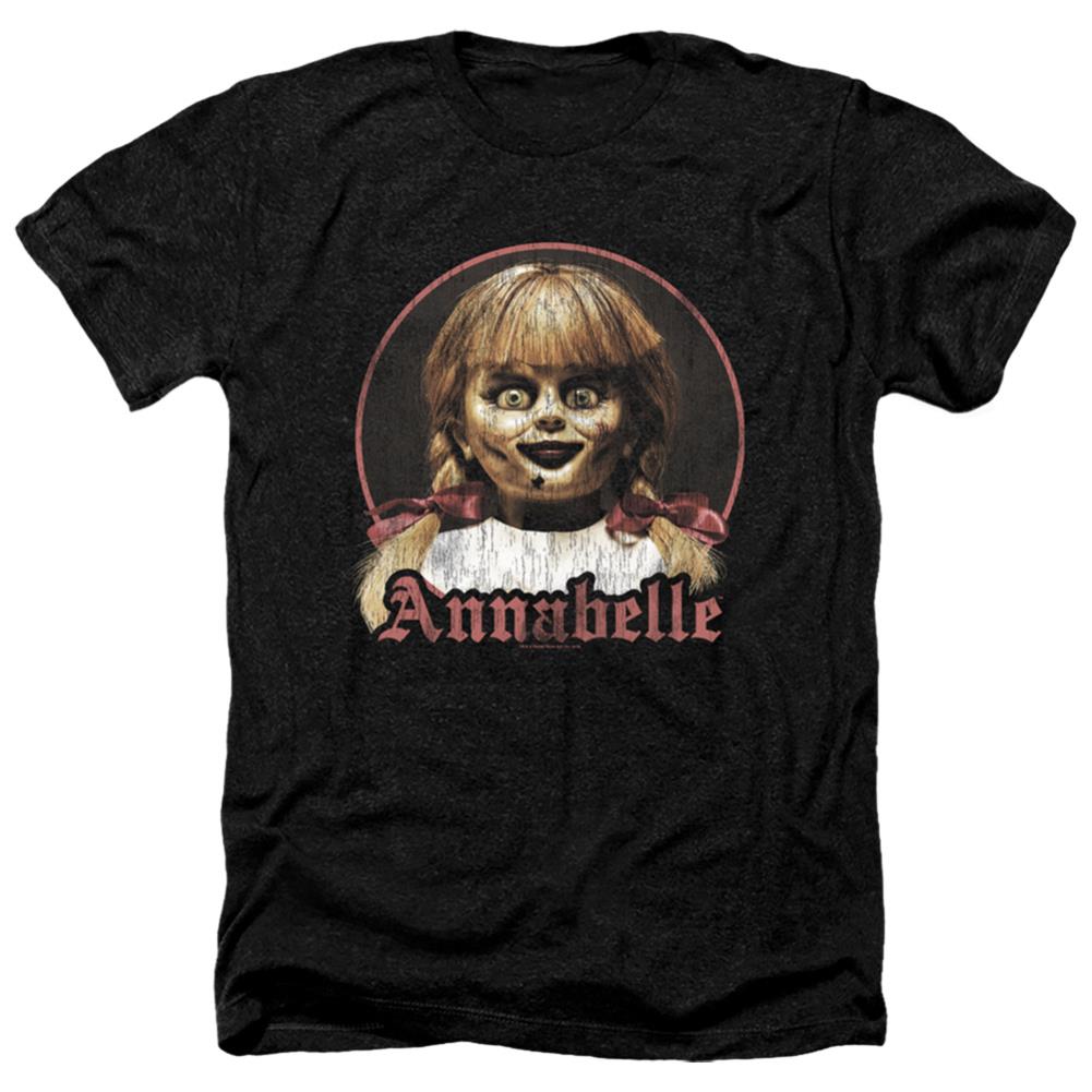 Annabelle Annabelle Portrait Men's 30/1 Heather 60 40 Poly Short-Sleeve T-Shirt