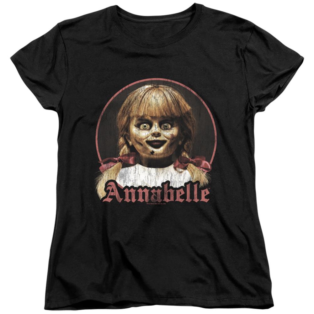 Annabelle Annabelle Portrait Women's 18/1 Cotton Short-Sleeve T-Shirt