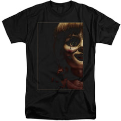 Annabelle Doll Tear Men's 18/1 Tall Cotton Short-Sleeve T-Shirt