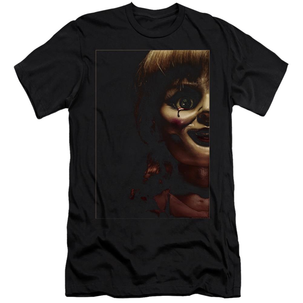 Annabelle Doll Tear Men's Ultra-Soft 30/1 Cotton Slim Short-Sleeve T-Shirt