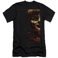 Annabelle Doll Tear Men's Ultra-Soft 30/1 Cotton Slim Short-Sleeve T-Shirt