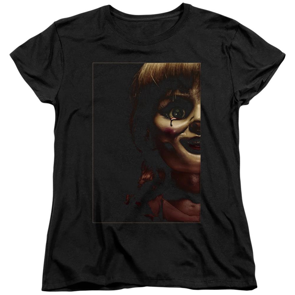 Annabelle Doll Tear Women's 18/1 Cotton Short-Sleeve T-Shirt