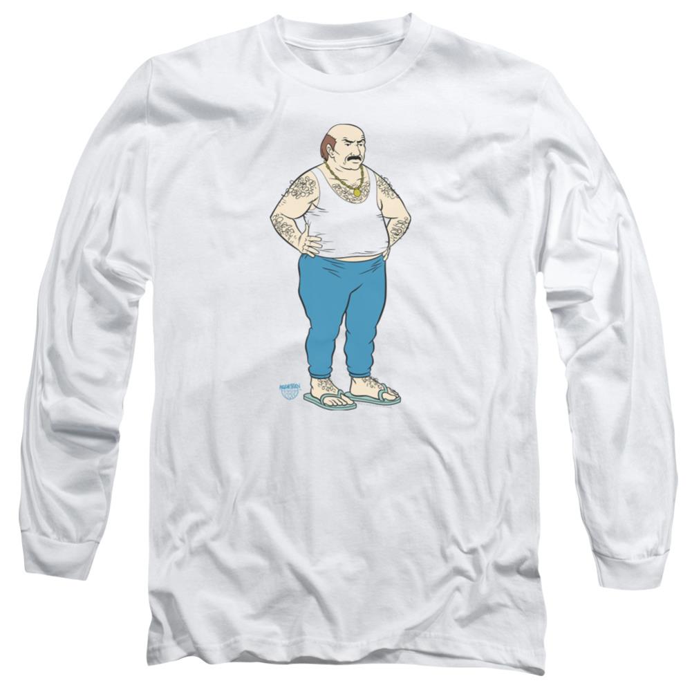 Aqua Teen Hunger Force Carl Men's 18/1 Cotton Long-Sleeve T-Shirt