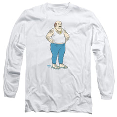 Aqua Teen Hunger Force Carl Men's 18/1 Cotton Long-Sleeve T-Shirt
