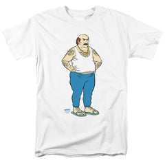 Aqua Teen Hunger Force Carl Men's 18/1 Cotton Short-Sleeve T-Shirt