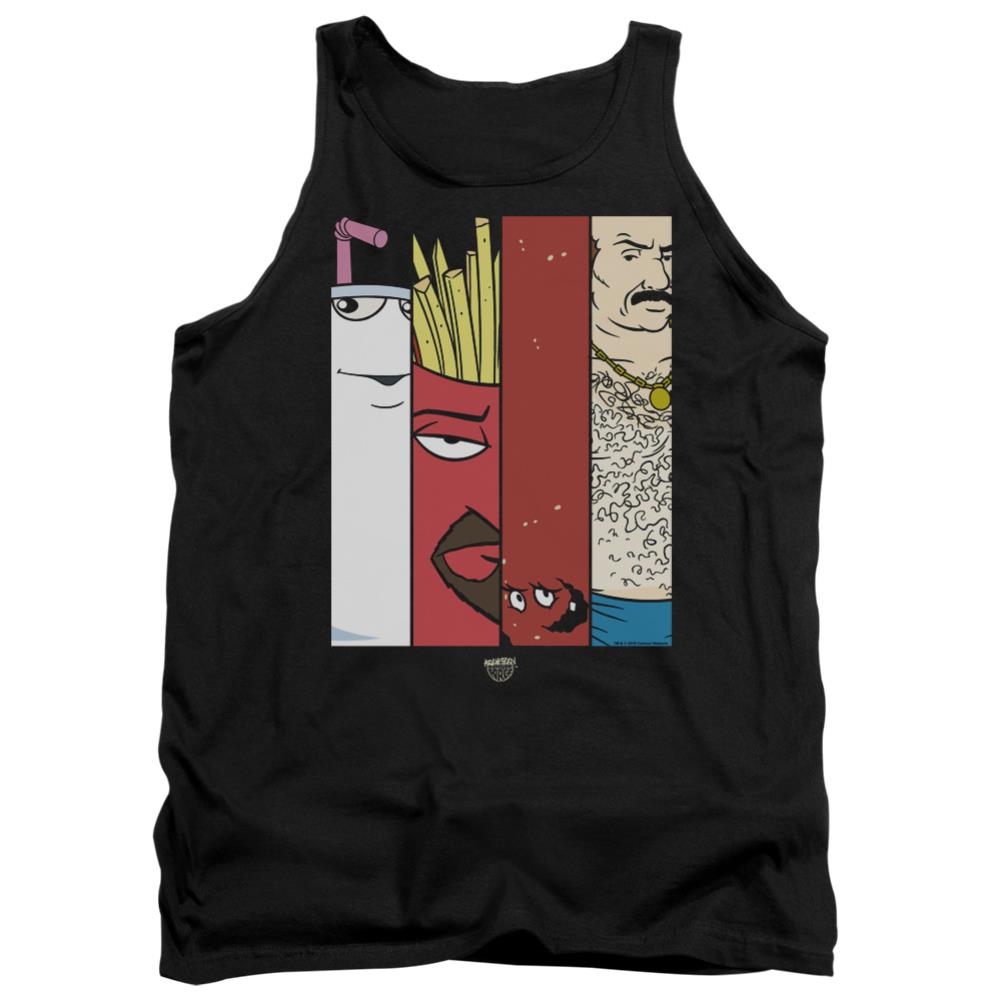 Aqua Teen Hunger Force Group Tiles Men's 18/1 Cotton Tank Top