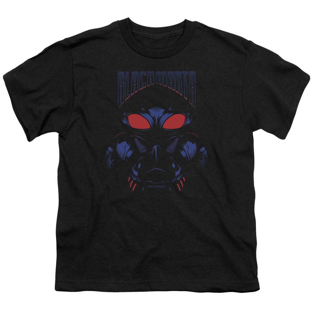 Aquaman Movie Black Manta Youth 18/1 100% Cotton Short-Sleeve T-Shirt