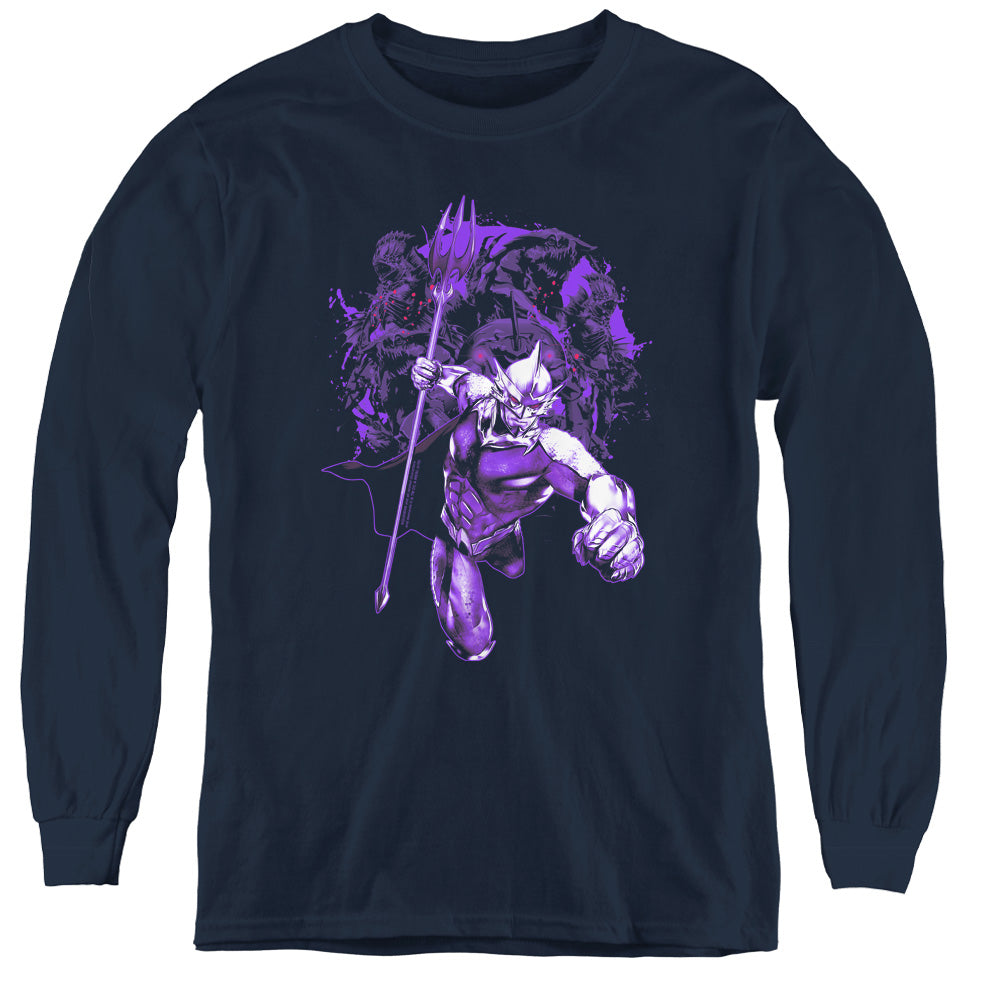 Aquaman Movie Evil Doers Youth Long-Sleeve T-Shirt