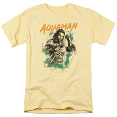 Aquaman Movie Locals Only Men's 18/1 Cotton Short-Sleeve T-Shirt