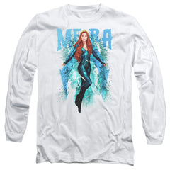 Aquaman Movie Mera Men's 18/1 Cotton Long-Sleeve T-Shirt
