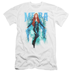 Aquaman Movie Mera Men's Ultra-Soft 30/1 Cotton Slim Short-Sleeve T-Shirt