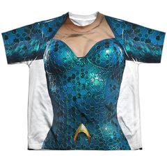 Aquaman Movie Mera Uniform Youth Regular Fit Poly Short-Sleeve T-Shirt