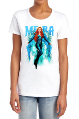 Aquaman Movie Mera Women's 18/1 Cotton Short-Sleeve T-Shirt