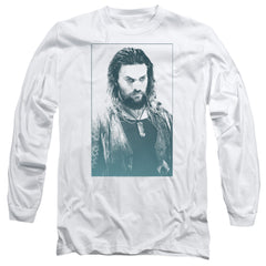 Aquaman Movie Salt Of The Sea Men's 18/1 Cotton Long-Sleeve T-Shirt