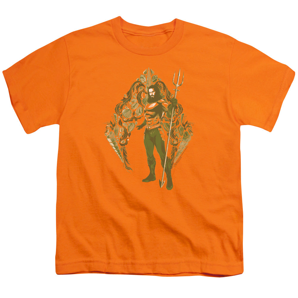 Aquaman Movie Shells Youth 18/1 100% Cotton Short-Sleeve T-Shirt