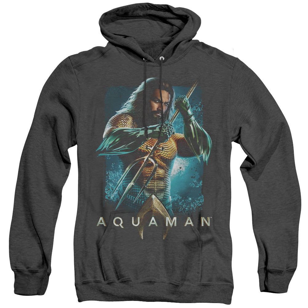 Aquaman Movie Trident Men's Pull-Over Hoodie