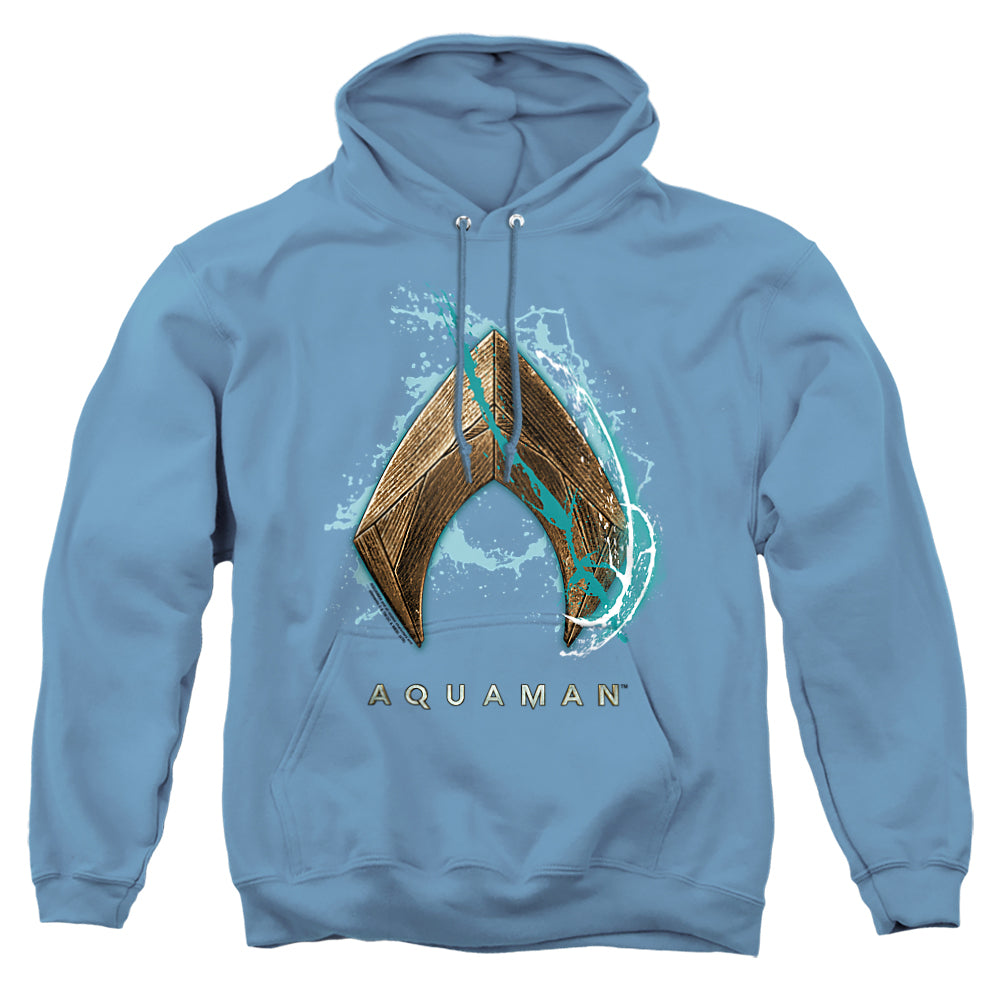 Aquaman Movie Water Shield Men's Pull-Over 75 25 Poly Hoodie