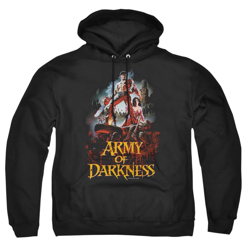 Army Of Darkness Bloody Poster Men's Pull-Over 75 25 Poly Hoodie
