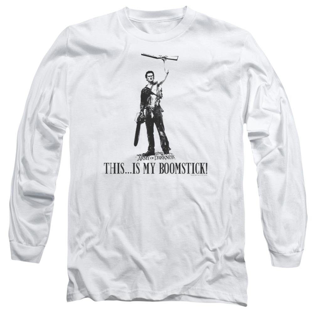 Army Of Darkness Boomstick! Men's 18/1 Cotton Long-Sleeve T-Shirt