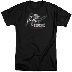 Army Of Darkness Boomstick Men's 18/1 Tall Cotton Short-Sleeve T-Shirt