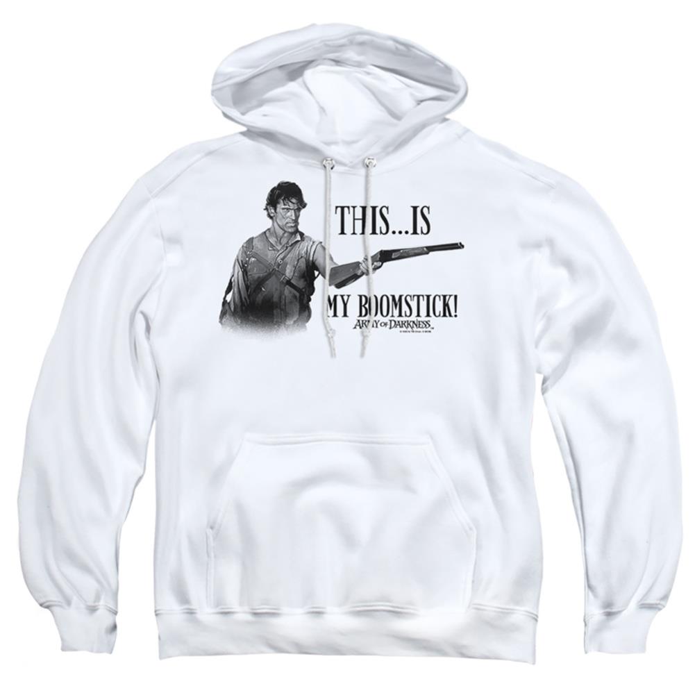 Army Of Darkness Boomstick! Men's Pull-Over 75 25 Poly Hoodie