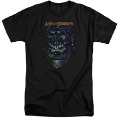 Army Of Darkness Evil Ash Men's 18/1 Tall Cotton Short-Sleeve T-Shirt