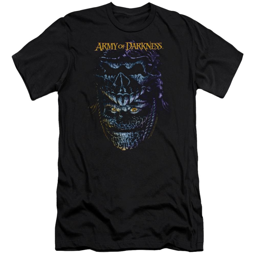 Army Of Darkness Evil Ash Men's Ultra-Soft 30/1 Cotton Slim Short-Sleeve T-Shirt