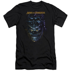 Army Of Darkness Evil Ash Men's Ultra-Soft 30/1 Cotton Slim Short-Sleeve T-Shirt