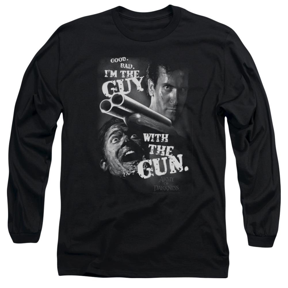 Army Of Darkness Guy With The Gun Men's 18/1 Cotton Long-Sleeve T-Shirt