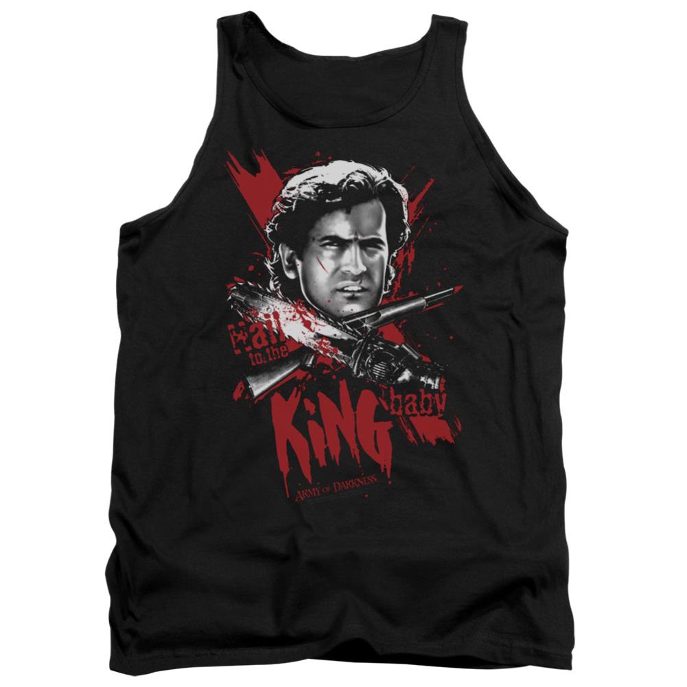 Army Of Darkness Hail To The King Men's 18/1 Cotton Tank Top