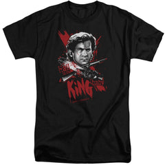 Army Of Darkness Hail To The King Men's 18/1 Tall Cotton Short-Sleeve T-Shirt