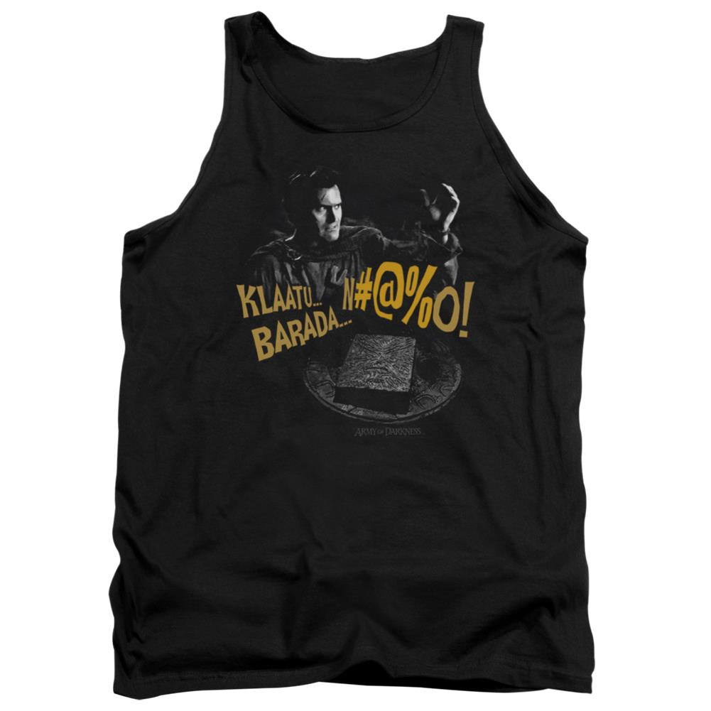 Army Of Darkness Klaatu...Barada Men's 18/1 Cotton Tank Top