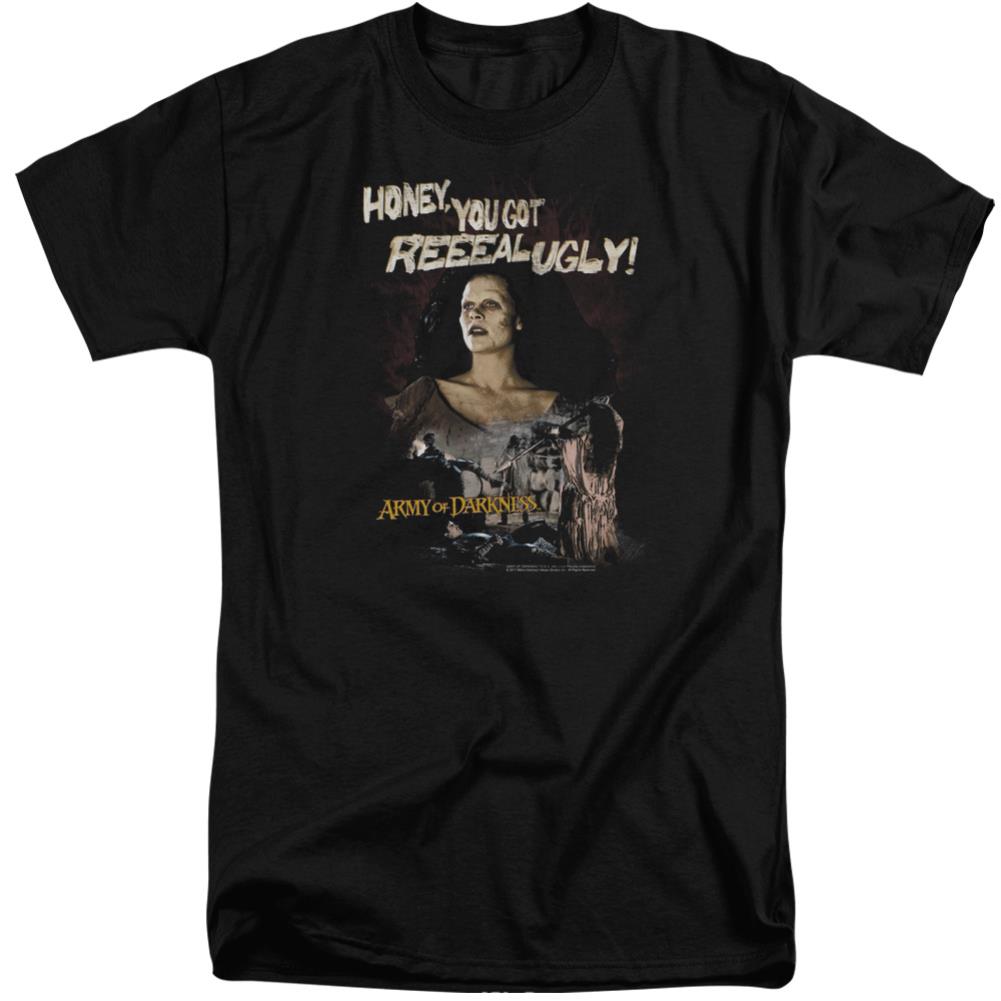 Army Of Darkness Reeeal Ugly! Men's 18/1 Tall Cotton Short-Sleeve T-Shirt
