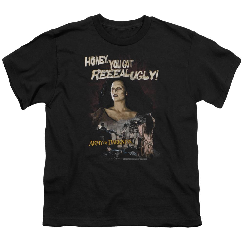 Army Of Darkness Reeeal Ugly! Youth 18/1 100% Cotton Short-Sleeve T-Shirt