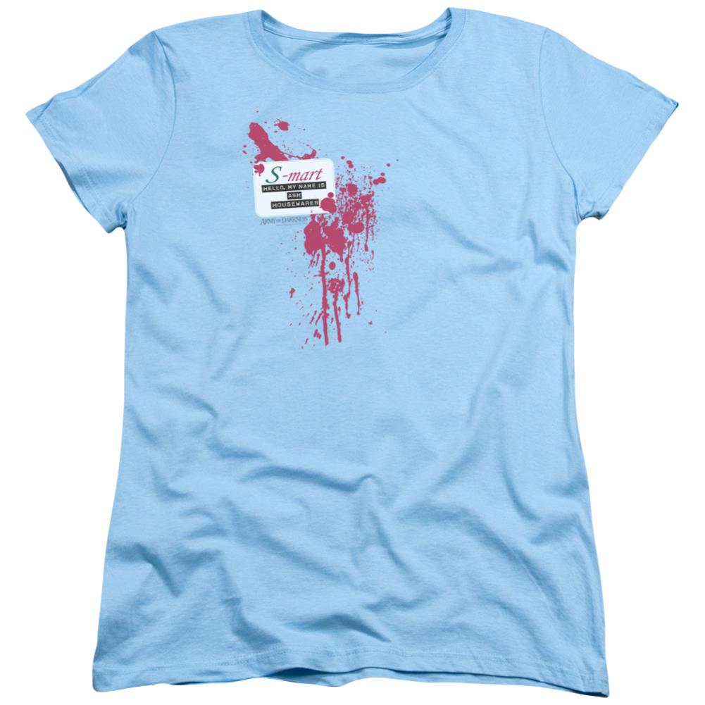 Army Of Darkness S Mart Name Tag Women's 18/1 Cotton Short-Sleeve T-Shirt