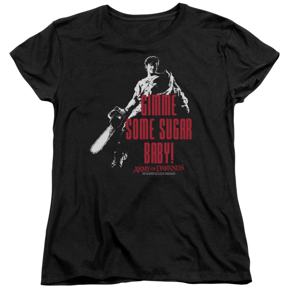 Army Of Darkness Sugar Women's 18/1 Cotton Short-Sleeve T-Shirt