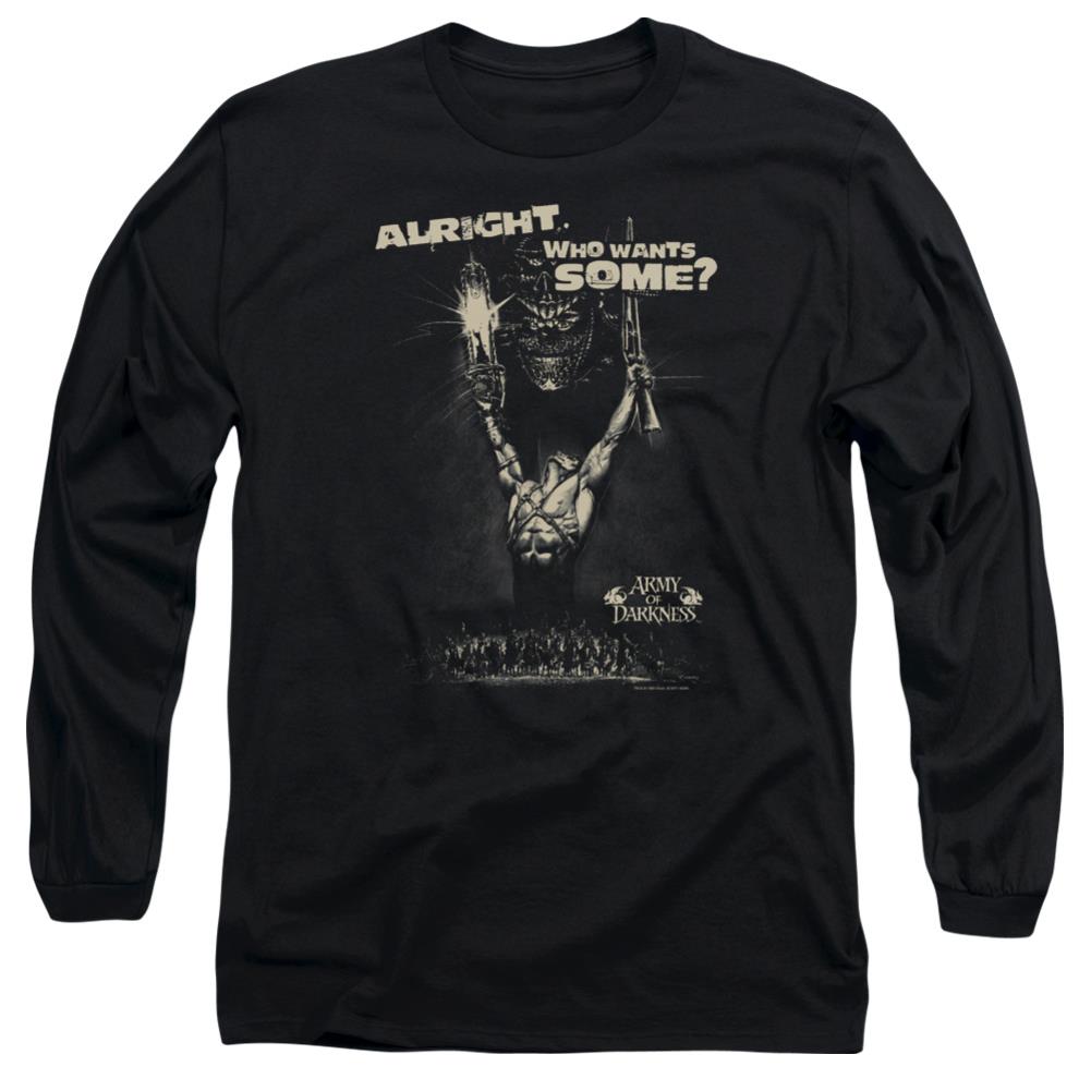 Army Of Darkness Want Some Men's 18/1 Cotton Long-Sleeve T-Shirt