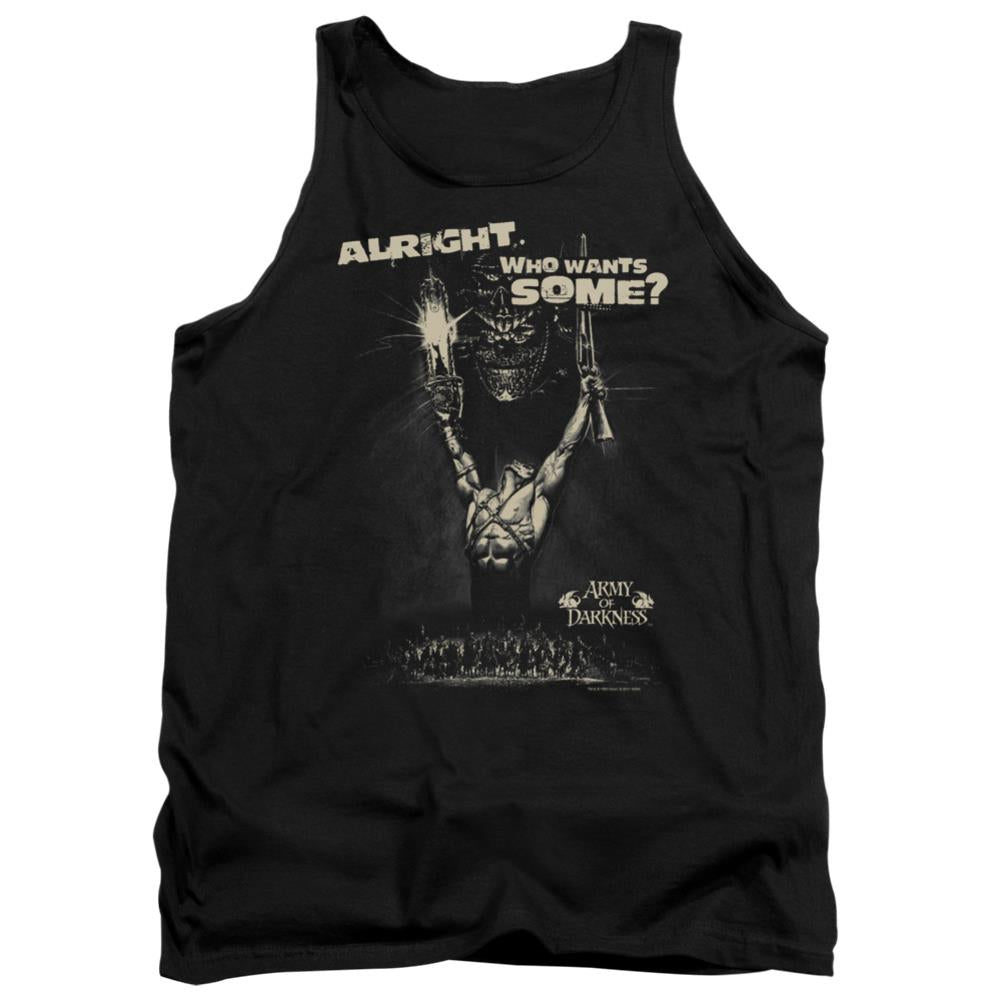 Army Of Darkness Want Some Men's 18/1 Cotton Tank Top